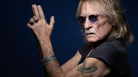 Le chanteur Christophe 