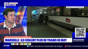 Marseille: un collectif manifeste samedi pour avoir plus de trains de nuit