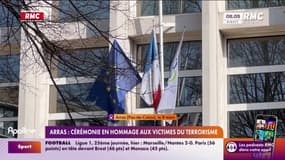 Cérémonie en hommage aux victimes du terrorisme : à Arras, l'émotion est vive