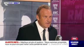 Coronavirus: "Il nous faut 15 millions de masques par jour pour pouvoir se protéger", estime le pdt de la fédération de l'hospitalisation privée