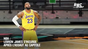 NBA : LeBron James s'insurge après l'assaut du Capitole