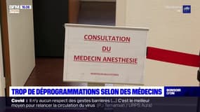 Rhône : trop de déprogrammations selon des médecins