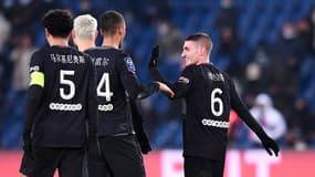 Loin de se cantonner à ses tâches habituelles, Marco Verratti s'est montré offensif contre le Stade de Reims