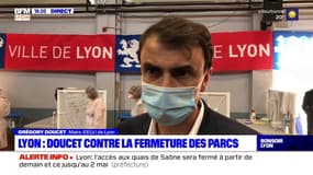 Grégory Doucet contre la fermeture des parcs et des berges 