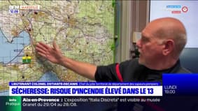 Sécheresse: risque d'incendie élevé dans les Bouches-du-Rhône