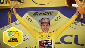 Tour de France (E2) : Van Aert fier du premier Maillot Jaune de sa carrière