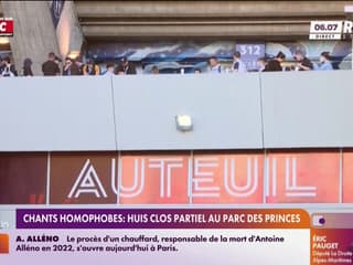 Chants homophobes: huis clos partiel au parc des princes 