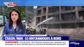 Crash en Inde: le Premier ministre britannique Keir Starmer adresse ses "pensées aux passagers et leurs familles"
