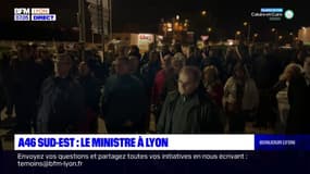 Le ministre des Transports à Lyon ce lundi concernant l'élargissement de l'A46