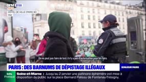 Paris: des barnums de dépistage illégaux