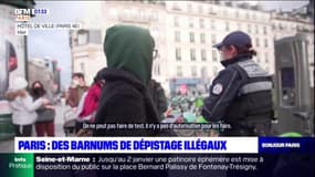 Paris: des barnums de dépistage illégaux