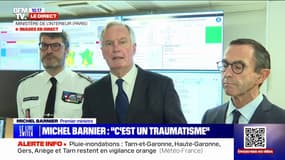 Épisode cévenol: Michel Barnier annonce "2300 interventions"