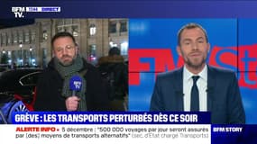 Story 2 : Grève, les transports perturbés dès ce soir - 04/12