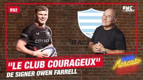 Le mal-aimé Farrell au Racing 92, "le club est courageux" selon Moscato
