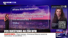 Affaire Kim Kardashian: est-ce que les indemnisations pour l'influenceuse peuvent-elles être amoindries compte tenu de sa fortune? Vos questions au 20H BFM 