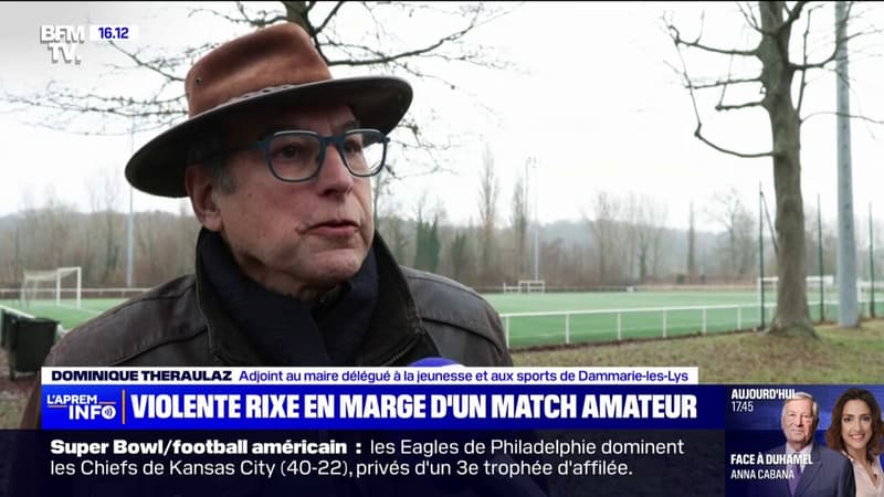 On nous avait rien signalé: l'adjoint au maire délégué à la jeunesse de Dammarie-les-Lys réagit à la violente rixe en marge d'un match de football entre le club de sa commune et celui de Meaux