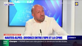 Michel Garcin, président de l'Union pour l'entreprise des Hautes-Alpes, revient sur le divorce entre l'UPE et la CPME 