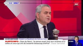 Pour Xavier Bertrand, "Philippe Martinez est dans son monde, il n'y a que la CGT qui l'intéresse"