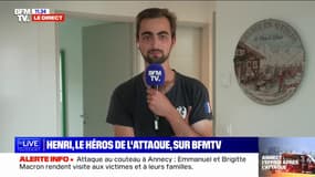 Henri, le "héros au sac à dos" d'Annecy: "J'ai agi comme tout Français l'aurait fait"