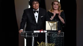 Bong Joon-Ho et Catherine Deneuve 