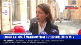"Depuis deux ans, la situation sociale s'est considérablement dégradée", déplore Sophie Binet  