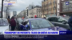 Normandie: des taxis mobilisés au Havre et à Rouen