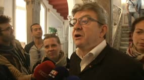 Jean-Luc Mélenchon à Belfort. 