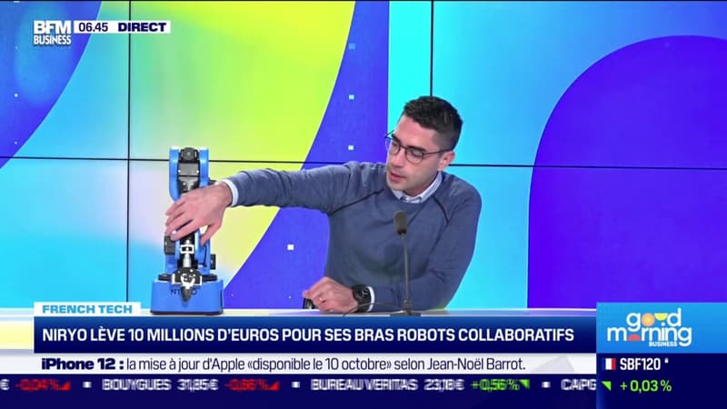 Niryo, l'une des start-up montantes de la robotique en France
