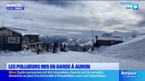 Alpes-Maritimes: à Auron, les skieurs sensibilisés au respect de l'environnement