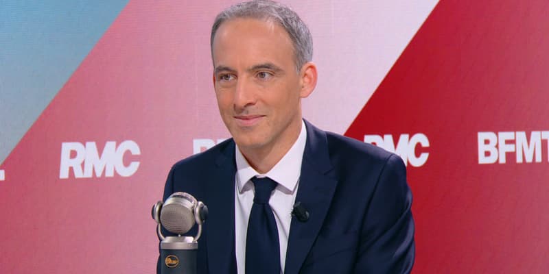 Raphaël Glucksmann, député européen, sur l plateau de BFMTV-RMC, le 26 janvier 2026.