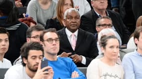 Tony Parker Senior, père de Tony Parker, lors d'un match de l'Asvel en mai 2016