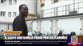 “Je n’ai pas hésité à sauter”: il sauve une famille piégée par les flammes au 6e étage d’un immeuble