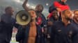 Layvin Kurzawa, Randal Kolo Muani et Ousmane Dembélé insultent les Marseillais lors des célébrations après PSG-OM (4-0, 6e journée de Ligue 1), le 24 septembre 2023