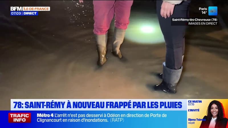 Yvelines: Saint-Rémy à nouveau frappé par les pluies