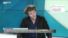 Yohann Bruny (Culinaries-Yard) : Culinaries-Yard sélectionne des produits du terroir livrés en direct des producteurs sans intrant chimique - 26/06