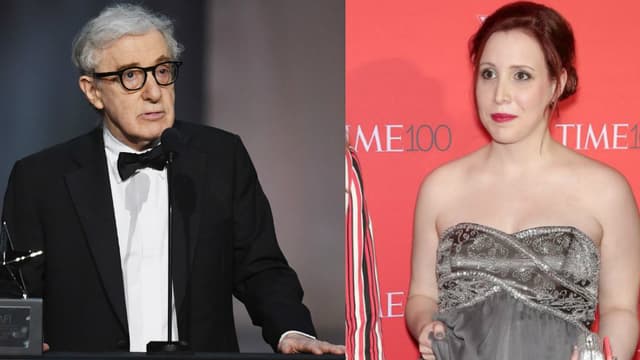 Woody Allen et Dylan Farrow