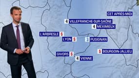 Météo Rhône: un vendredi très nuageux avec des risques d'averses, 3°C à Lyon