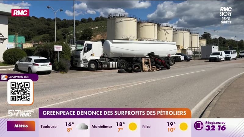 Greenpeace dénonce des surprofits des pétroliers