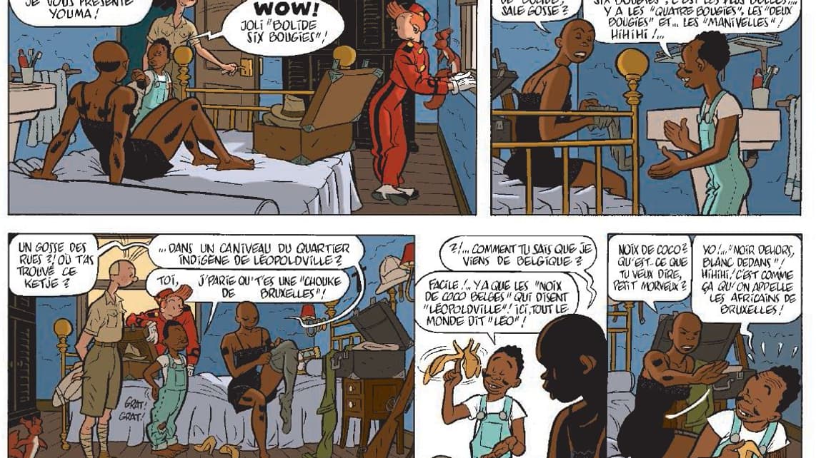Un extrait de "La Femme léopard" d'Olivier Schwartz et Yann Un extrait de "La Femme léopard" d'Olivier Schwartz et Yann