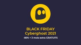 Offre Black Friday : le VPN CyberGhost est à (très) petit prix !