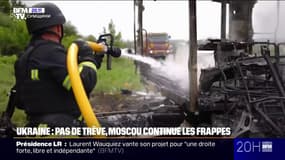 Ukraine: les réactions après l'attaque russe sur un minibus qui a fait 9 morts 