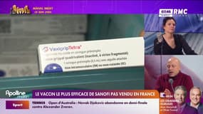 Grippe : La vaccin le plus efficace de Sanofi pas vendu en France