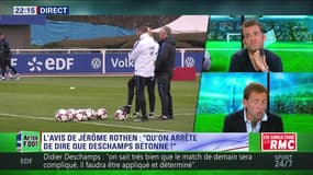 After Foot du jeudi - 08/06 – Partie 05/10 - L'avis de Jérôme Rothen : "Qu'on arrête de dire que Deschamps bétonne !"