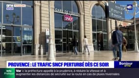 Provence: le trafic SNCF perturbé dès ce soir en raison d'une grève
