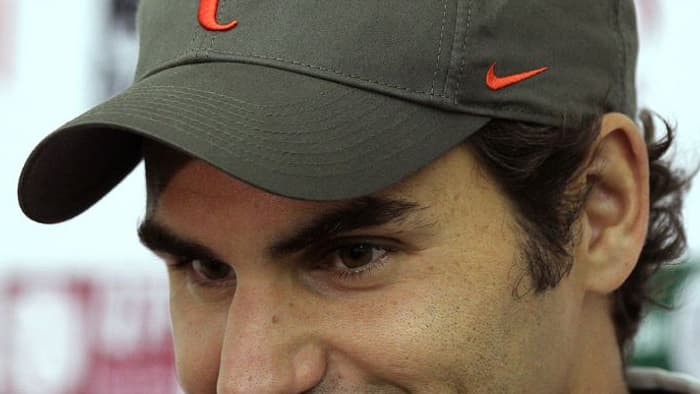 La marque "RF" de Federer La marque "RF" de Federer