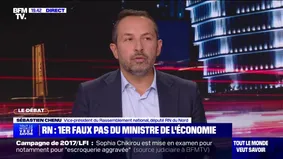 Recadrage d'Antoine Armand par Michel Barnier : "Nous avions demandé le minimum, c'est à dire d'être respectés"déclare Sébastien Chenu (RN)