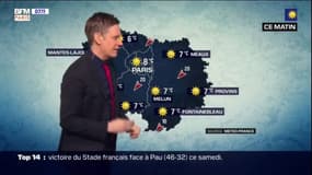 Météo Paris-Ile de France du 25 avril: un temps toujours ensoleillé, jusqu'à 18°C cet après-midi