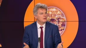 Fabien Roussel, sur le plateau de BFMTV le 25 janvier 2022