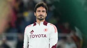 L'Allemand Mats Hummels avant un match de la Roma, le 24 octobre 2024