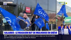 Haut-Rhin: les salariés de But en grève à Mulhouse